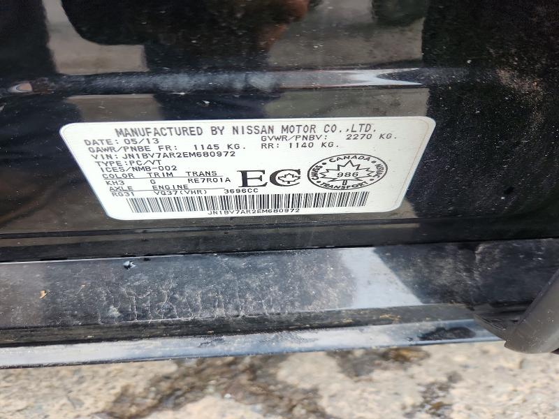 Aukcja sprzedaży 2014 Infiniti Q50, vin: JN1BV7AR2EM680972, numer aukcji: 58046146