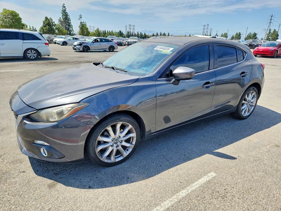 2015 Mazda 3 მანქანა იყიდება აუქციონზე, vin: JM1BM1L33F1223368, აუქციონის ნომერი: 61444026