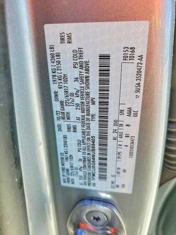 Продаж на аукціоні авто 2022 Ford Escape, vin: 1FMCU0G64NUB89405, номер лоту: 61640096