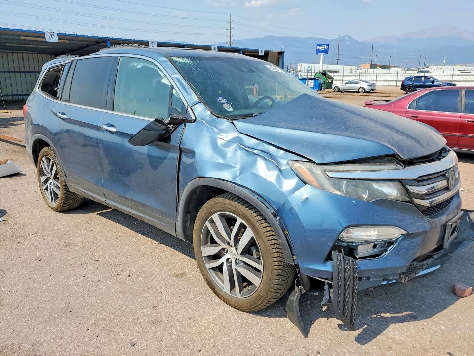 2017 Honda Pilot მანქანა იყიდება აუქციონზე, vin: 5FNYF6H97HB080000, აუქციონის ნომერი: 59666216