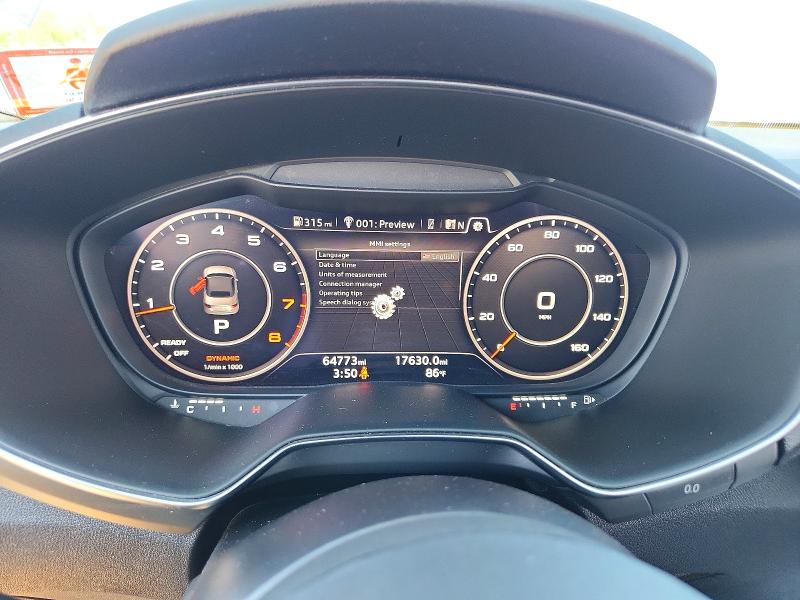 Aukcja sprzedaży 2016 Audi Tt, vin: TRUT5CFV9G1030451, numer aukcji: 61892296