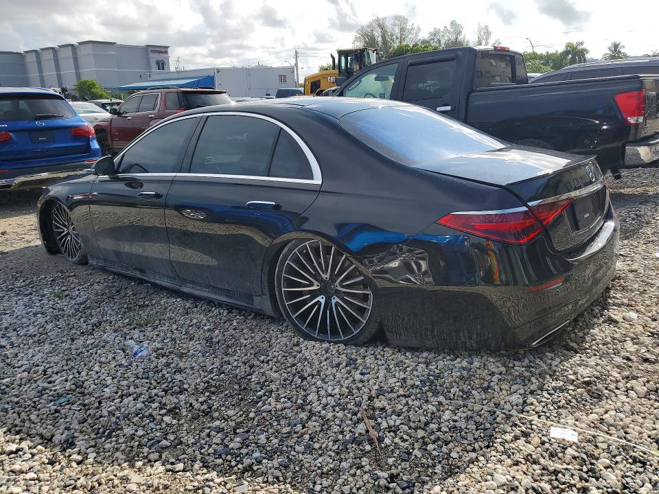 Aukcja sprzedaży 2022 Mercedes-benz S, vin: W1K6G6DB8NA163894, numer aukcji: 62102166