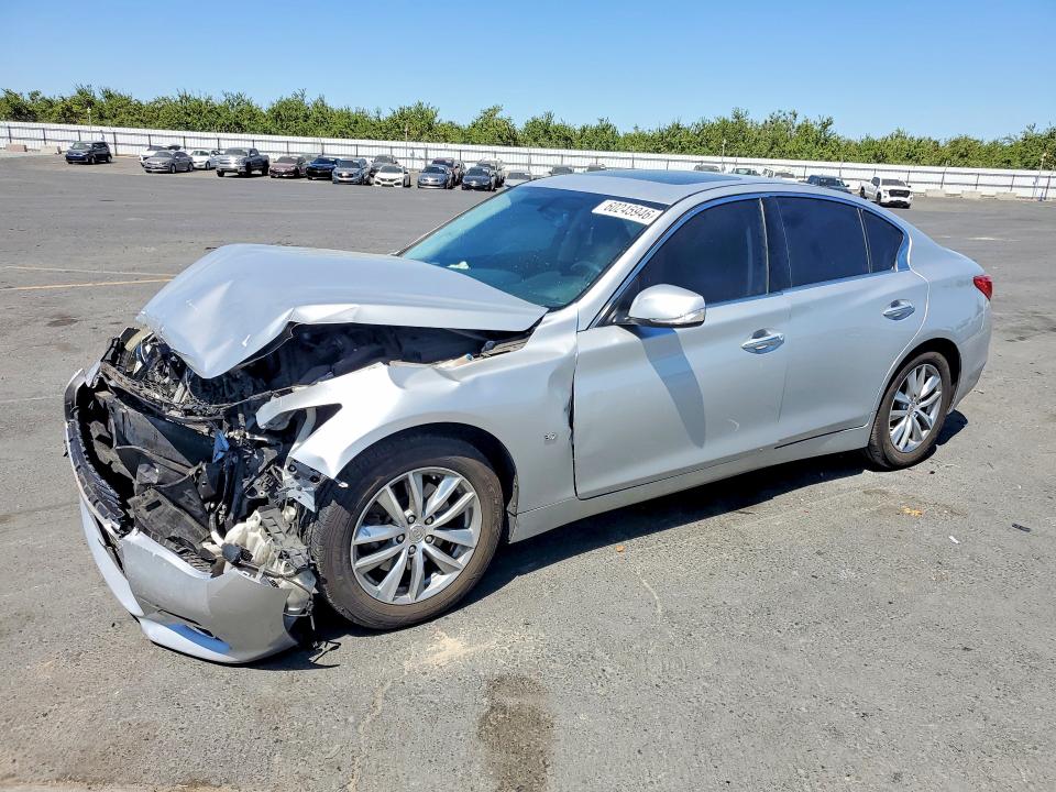2015 Infiniti Q50 მანქანა იყიდება აუქციონზე, vin: JN1BV7AR9FM421803, აუქციონის ნომერი: 60245946