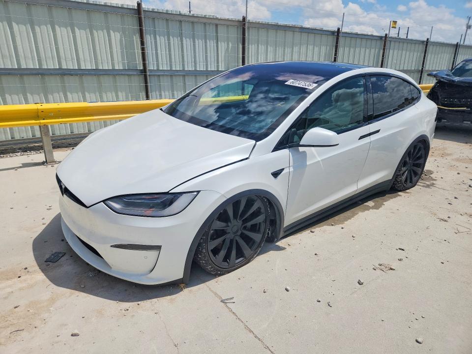 Aukcja sprzedaży 2022 Tesla Model X, vin: 7SAXCBE61NF357746, numer aukcji: 60747536