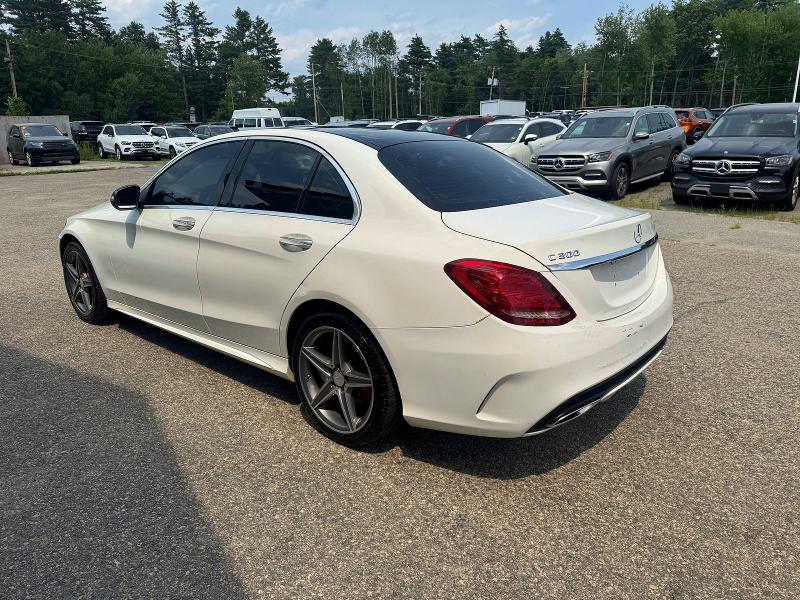 2015 Mercedes-benz C მანქანა იყიდება აუქციონზე, vin: 55SWF4KB9FU000313, აუქციონის ნომერი: 63349586