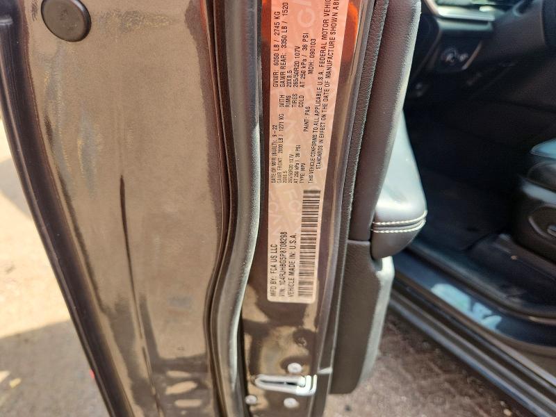 61997836 :رقم المزاد ، 1C4RJHBG5P8708298 vin ، 2023 Jeep Grand Cherokee مزاد بيع