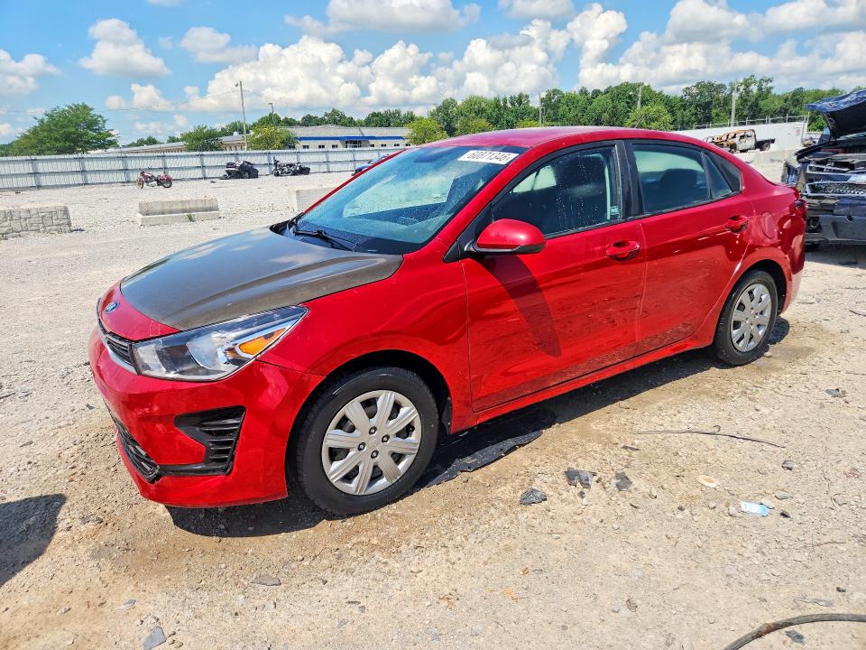60871346 :رقم المزاد ، 3KPA24AD7ME391510 vin ، 2021 Kia Rio مزاد بيع