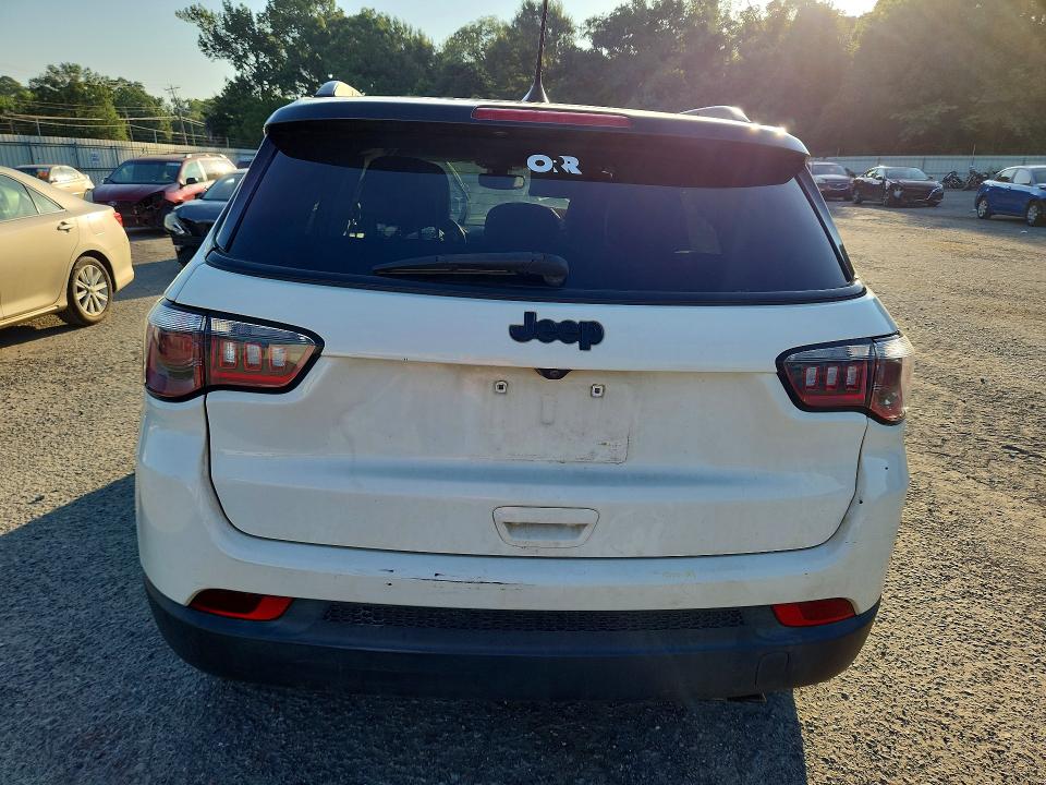 62316386 :رقم المزاد ، 3C4NJCBB9LT102827 vin ، 2020 Jeep Compass مزاد بيع