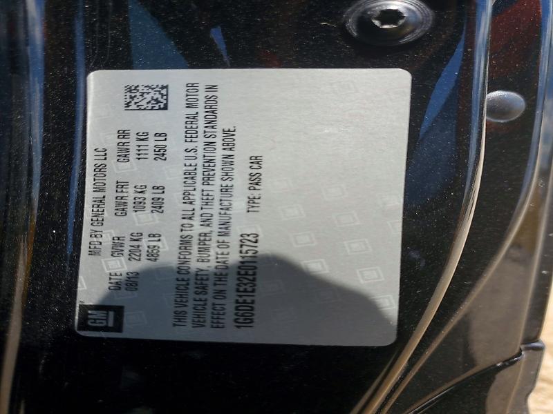 Aukcja sprzedaży 2014 Cadillac Cts, vin: 1G6DE1E32E0115723, numer aukcji: 59882816