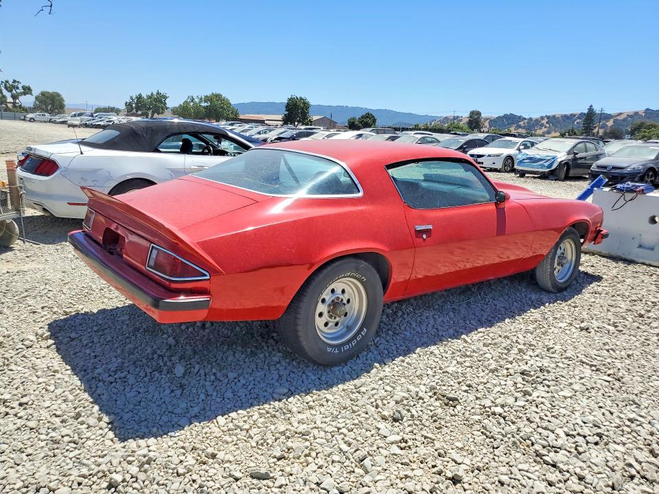 1976 Chevrolet Camaro მანქანა იყიდება აუქციონზე, vin: 1Q87L6N568934, აუქციონის ნომერი: 60696666
