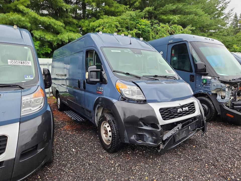 Продажа на аукционе авто 2021 Ram Promaster 3500, vin: 3C6MRVJG8ME562152, номер лота: 61115186