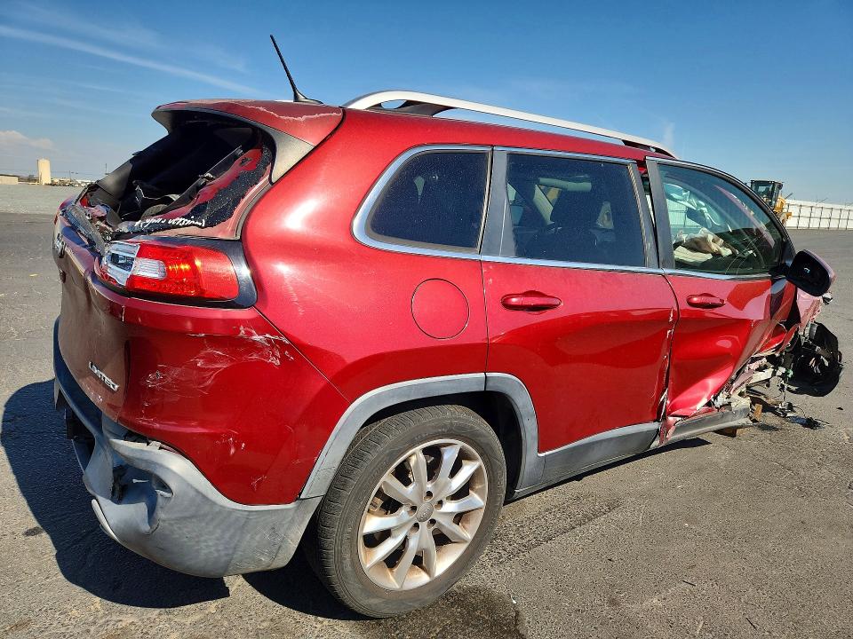 Продаж на аукціоні авто 2014 Jeep Cherokee, vin: 1C4PJLDS3EW241595, номер лоту: 62396786