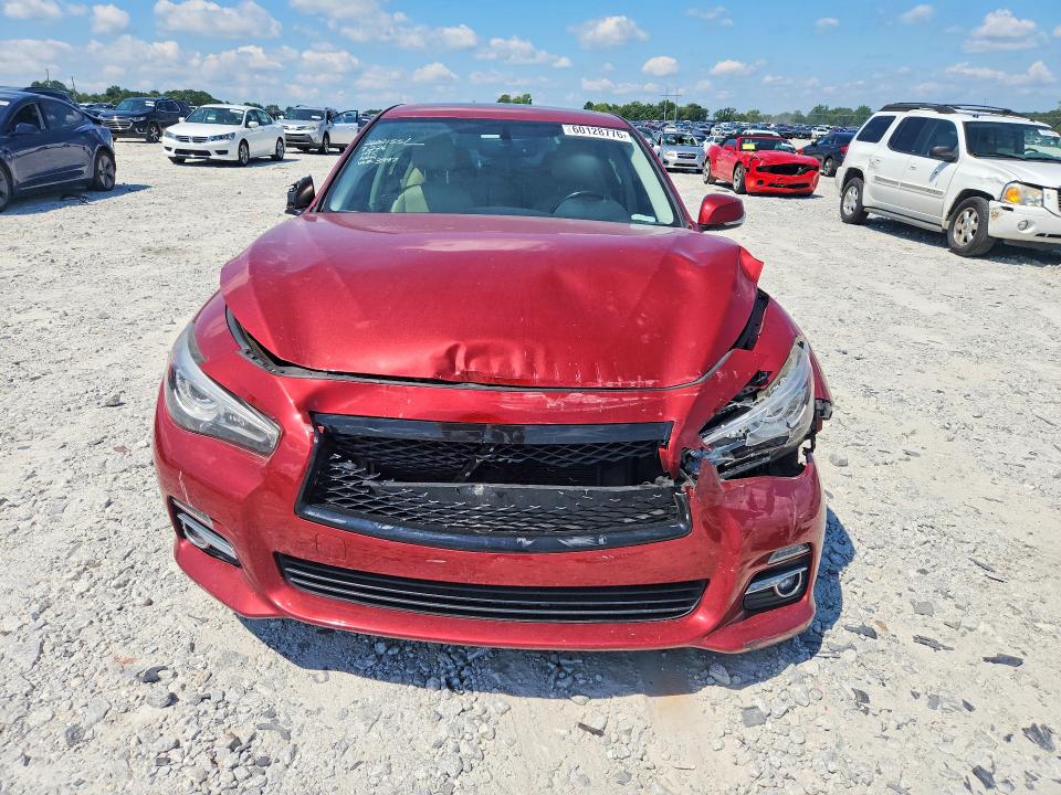 2015 Infiniti Q50 მანქანა იყიდება აუქციონზე, vin: JN1BV7APXFM343997, აუქციონის ნომერი: 60128776
