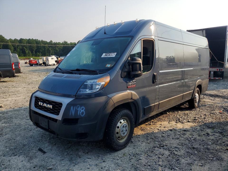 61141696 :رقم المزاد ، 3C6MRVJG9ME545053 vin ، 2021 Ram Promaster 3500 مزاد بيع