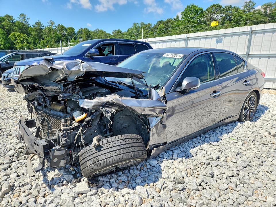 2014 Infiniti Q50 მანქანა იყიდება აუქციონზე, vin: JN1BV7AP0EM673534, აუქციონის ნომერი: 60158576