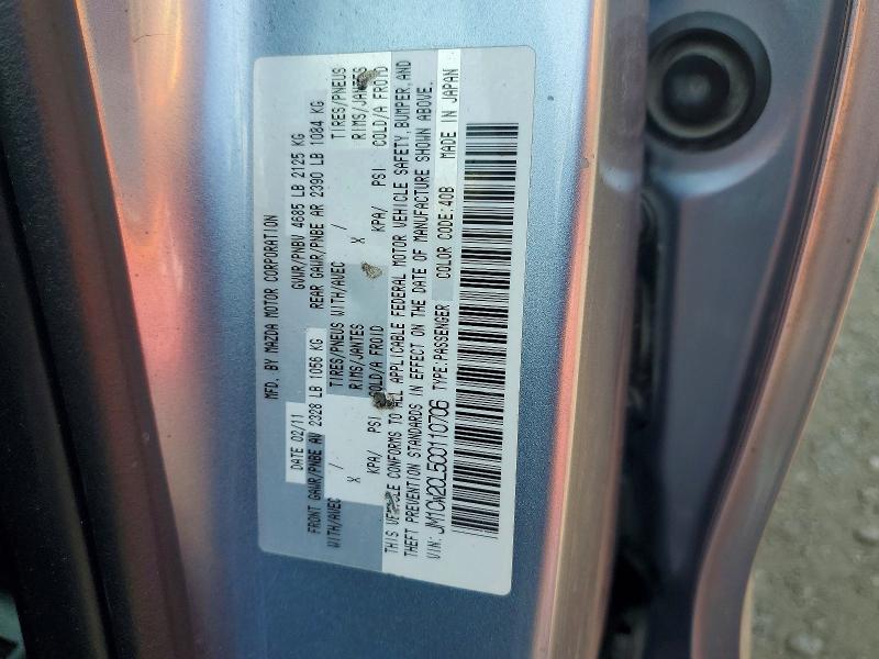 Продаж на аукціоні авто 2012 Mazda 5, vin: JM1CW2CL5C0110706, номер лоту: 62447446