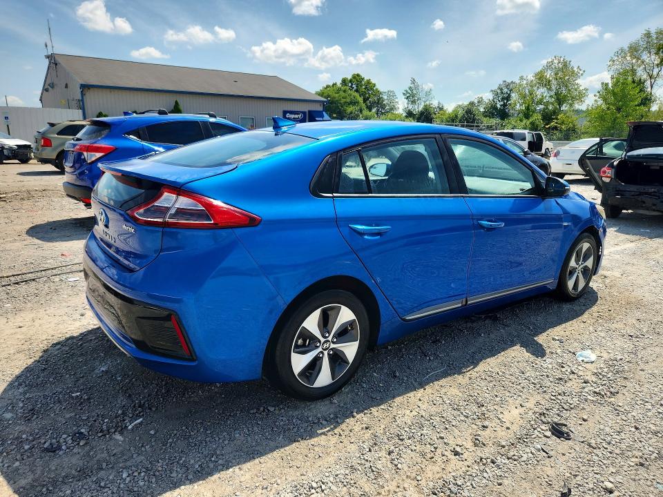 Продажа на аукционе авто 2018 Hyundai Ioniq Electric, vin: KMHC75LH9JU027128, номер лота: 63181936