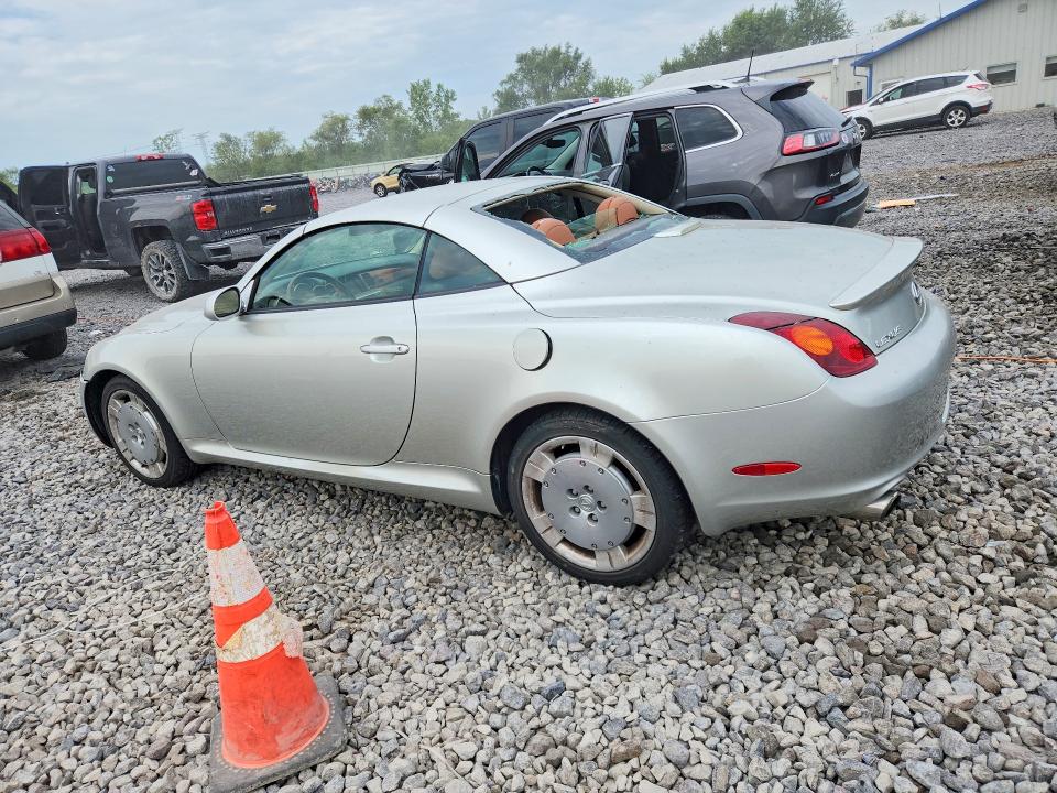 62062796 :رقم المزاد ، JTHFN48Y820006594 vin ، 2002 Lexus Sc مزاد بيع