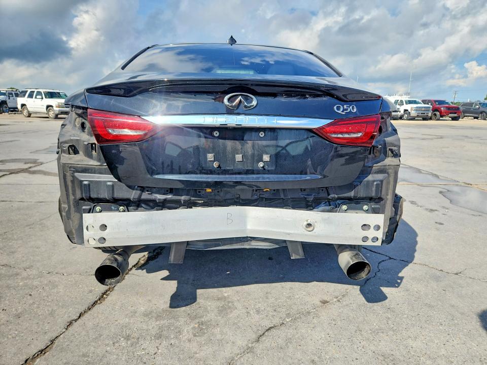 2018 Infiniti Q50 მანქანა იყიდება აუქციონზე, vin: JN1EV7AP1JM361293, აუქციონის ნომერი: 59259766