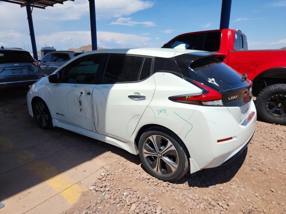 2018 Nissan Leaf მანქანა იყიდება აუქციონზე, vin: 1N4AZ1CPXJC304256, აუქციონის ნომერი: 61190986