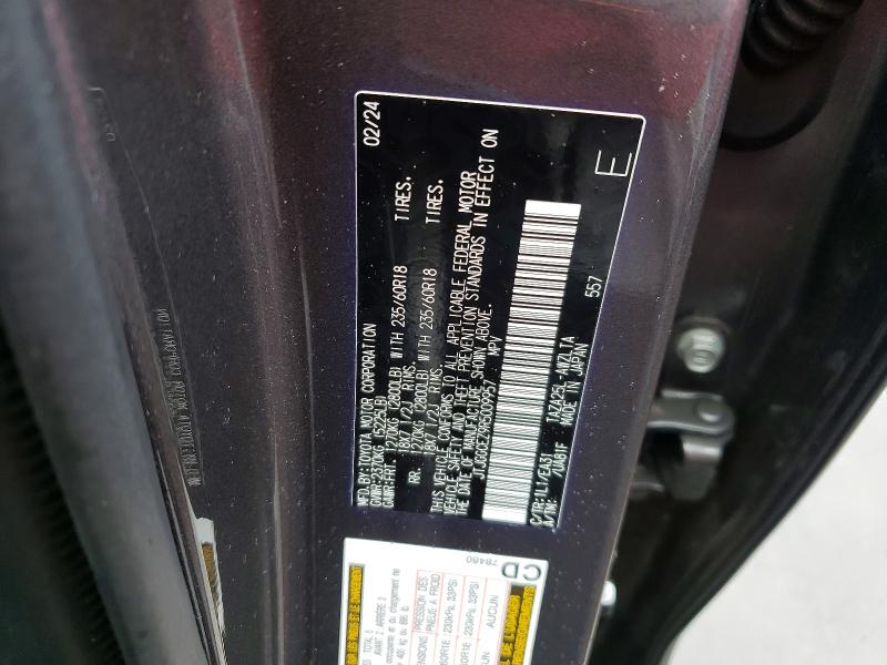 Aukcja sprzedaży 2024 Lexus Nx, vin: JTJGGCEZ9R5009957, numer aukcji: 59155126
