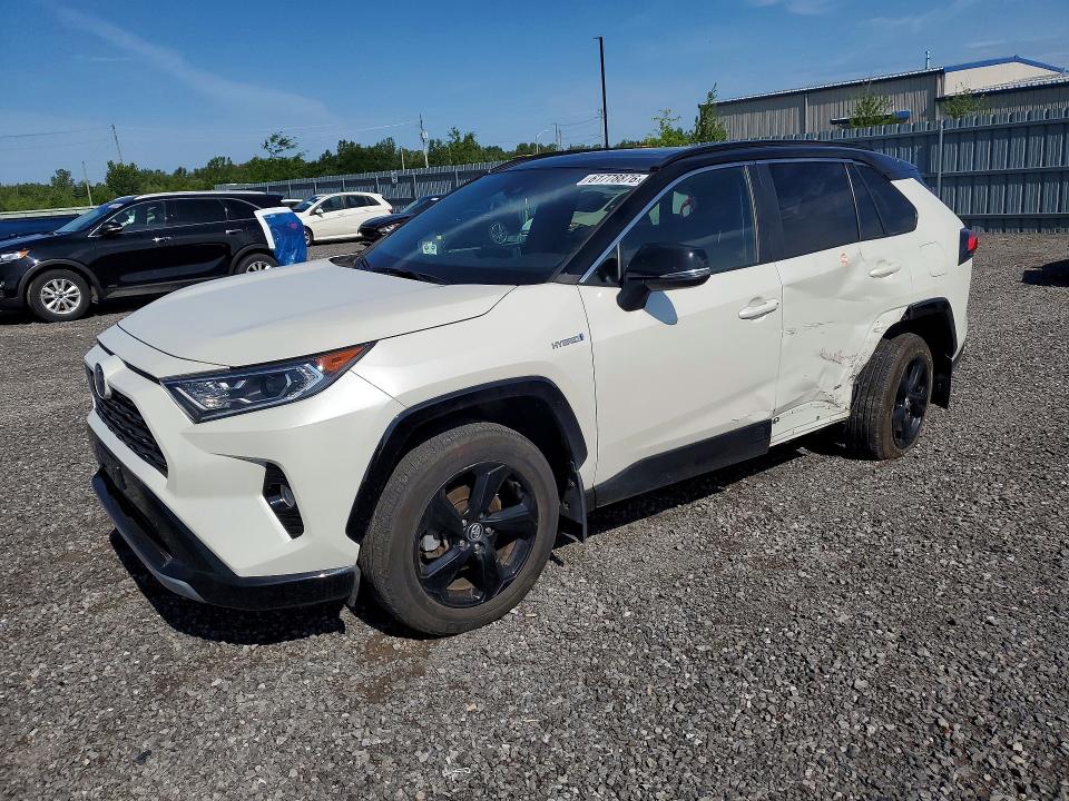 2019 Toyota Rav4 Hybrid მანქანა იყიდება აუქციონზე, vin: 2T3RWRFV4KW034258, აუქციონის ნომერი: 61778876