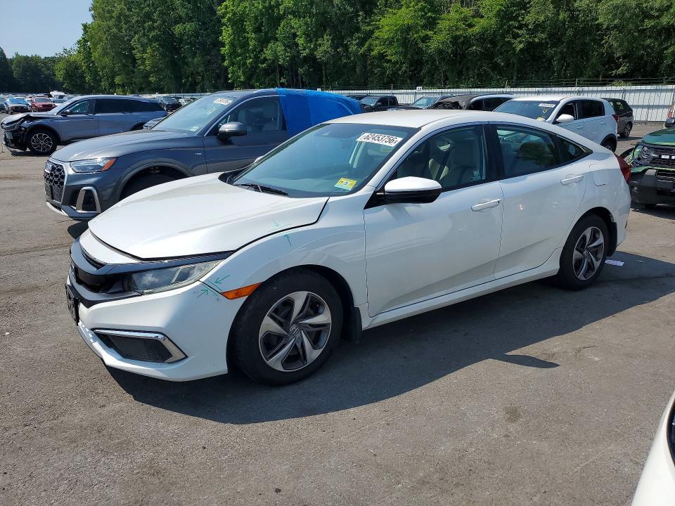 62453756 :رقم المزاد ، 19XFC2F61KE009034 vin ، 2019 Honda Civic مزاد بيع