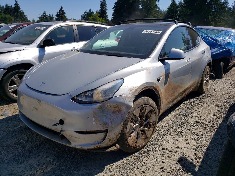 Aukcja sprzedaży 2021 Tesla Model Y, vin: 5YJYGDEE4MF262122, numer aukcji: 59667156