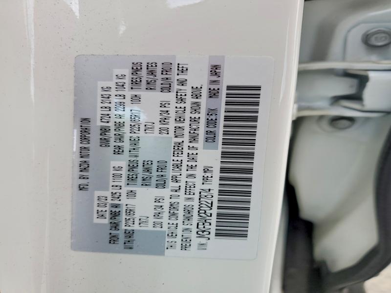 Продажа на аукционе авто 2023 Mazda Cx-5, vin: JM3KFBAM2P0227874, номер лота: 61438086