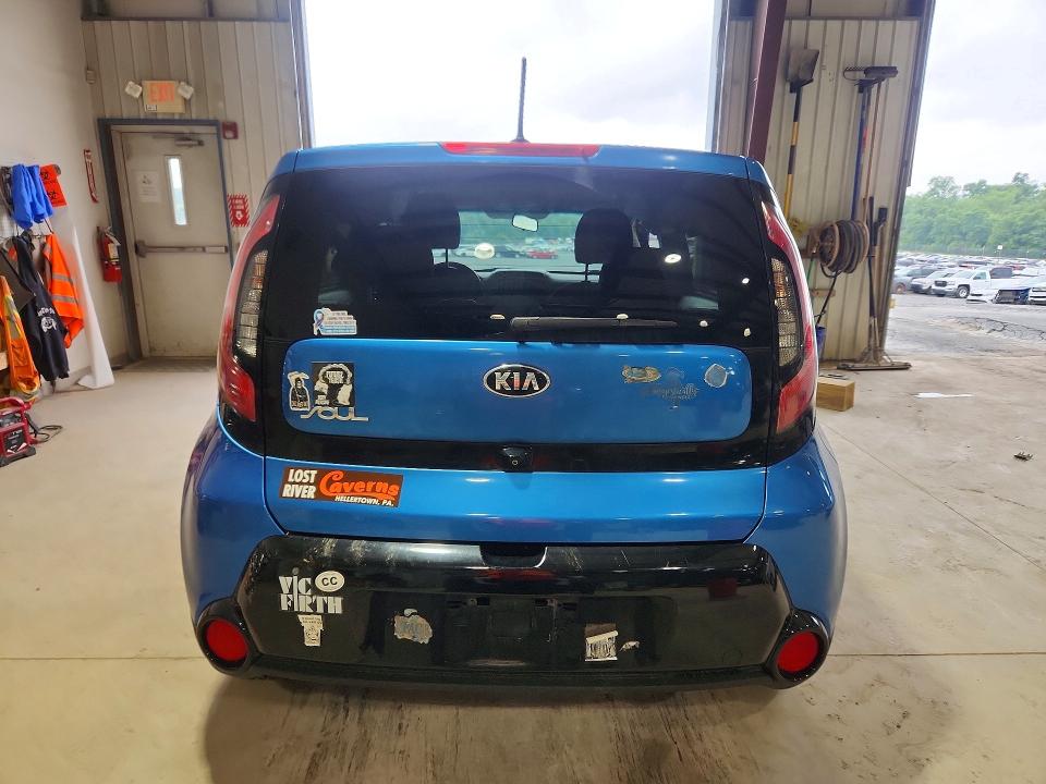 2016 Kia Soul მანქანა იყიდება აუქციონზე, vin: KNDJP3A54G7370509, აუქციონის ნომერი: 60012666