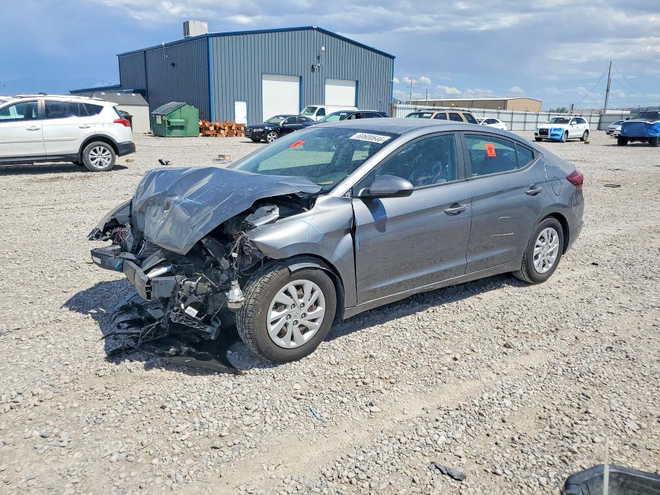 60600646 :رقم المزاد ، 5NPD74LF4KH424985 vin ، 2019 Hyundai Elantra مزاد بيع