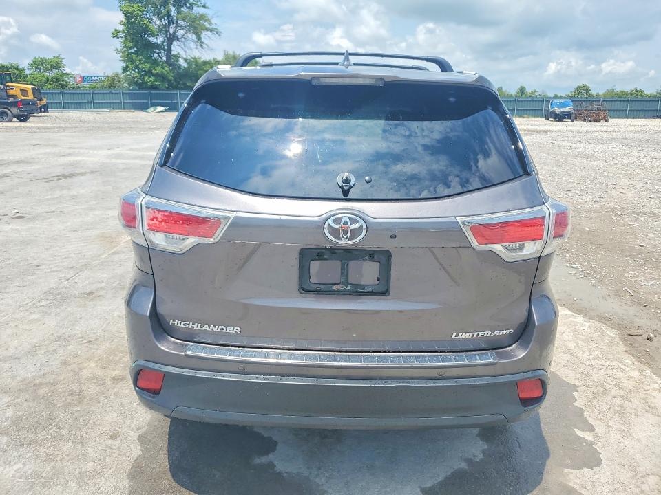 Aukcja sprzedaży 2016 Toyota Highlander, vin: 5TDDKRFH4GS253116, numer aukcji: 59915636