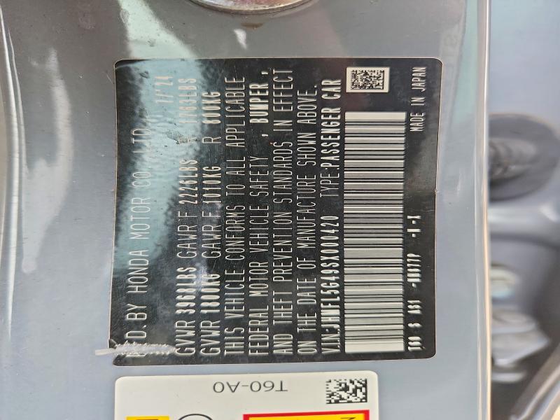 Aukcja sprzedaży 2025 Honda Civic, vin: JHMFL5G49SX000420, numer aukcji: 63354826