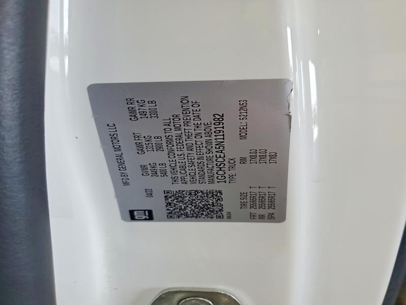 Продаж на аукціоні авто 2022 Chevrolet Colorado, vin: 1GCHSCEA5N1191982, номер лоту: 85619395