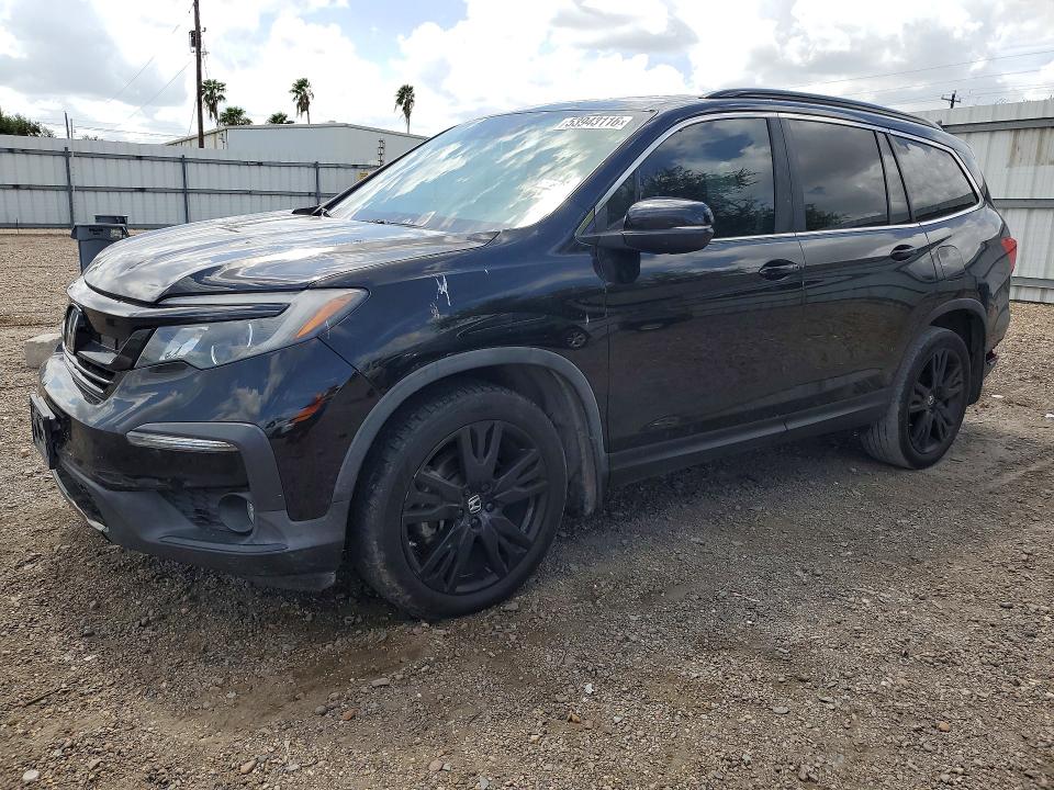 53943116 :رقم المزاد ، 5FNYF5H20NB016891 vin ، 2022 Honda Pilot مزاد بيع