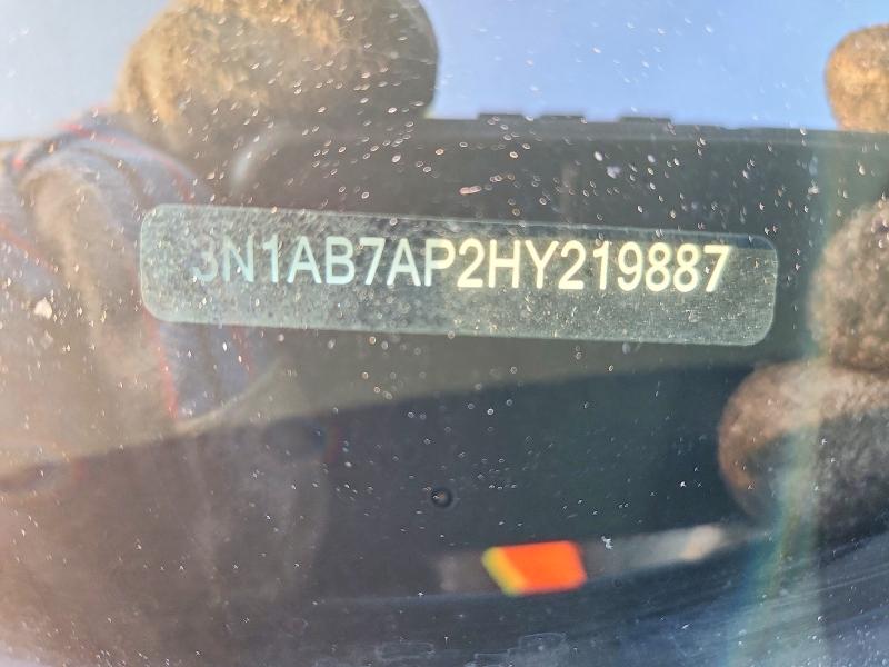 Aukcja sprzedaży 2017 Nissan Sentra, vin: 3N1AB7AP2HY219887, numer aukcji: 60835476