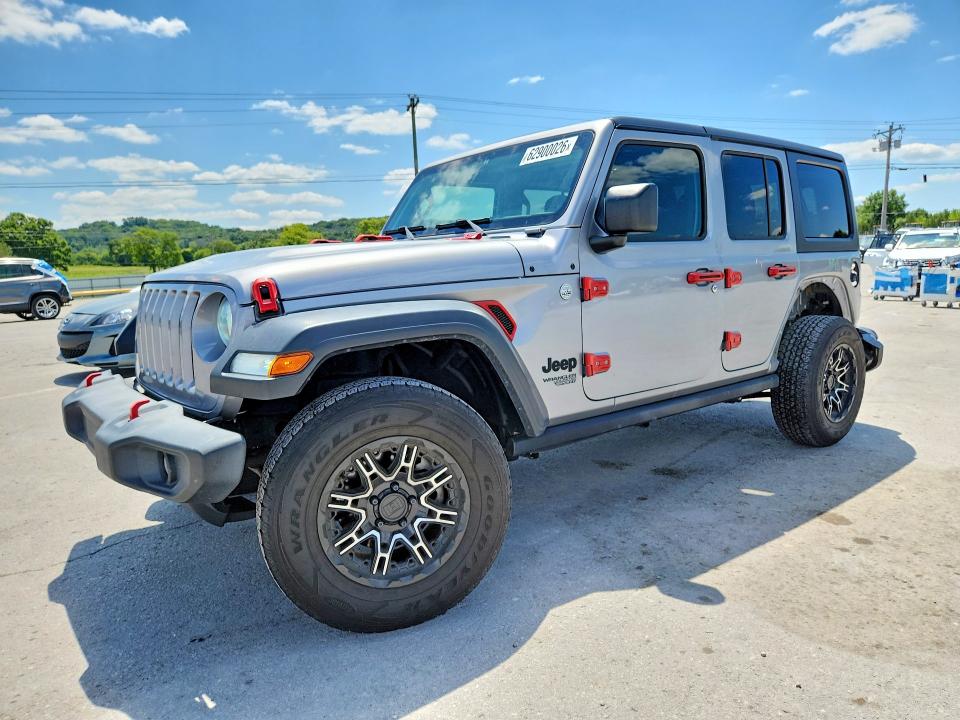 2019 Jeep Wrangler Unlimited მანქანა იყიდება აუქციონზე, vin: 1C4HJXDG3KW678144, აუქციონის ნომერი: 62900026
