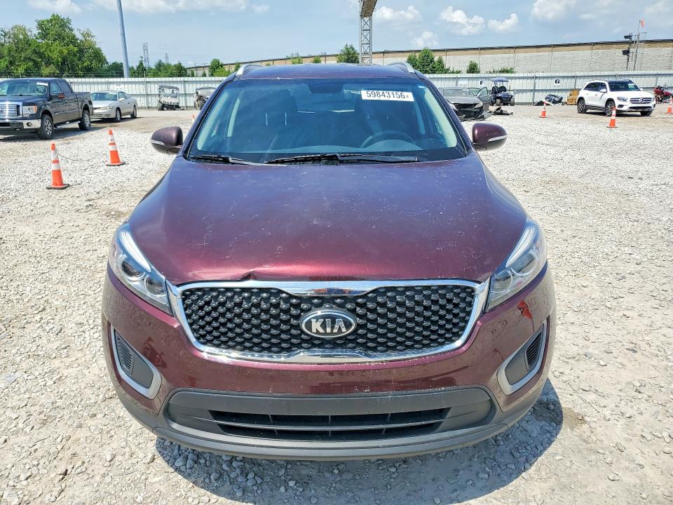 59843156 :رقم المزاد ، 5XYPG4A32HG196264 vin ، 2017 Kia Sorento مزاد بيع