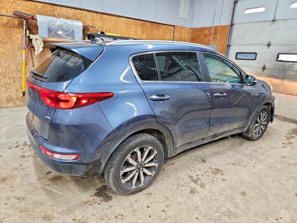 2017 Kia Sportage მანქანა იყიდება აუქციონზე, vin: KNDPNCAC9H7271054, აუქციონის ნომერი: 62595566