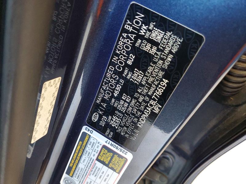 Продажа на аукционе авто 2020 Kia Sportage, vin: KNDPM3AC8L7766194, номер лота: 60151036