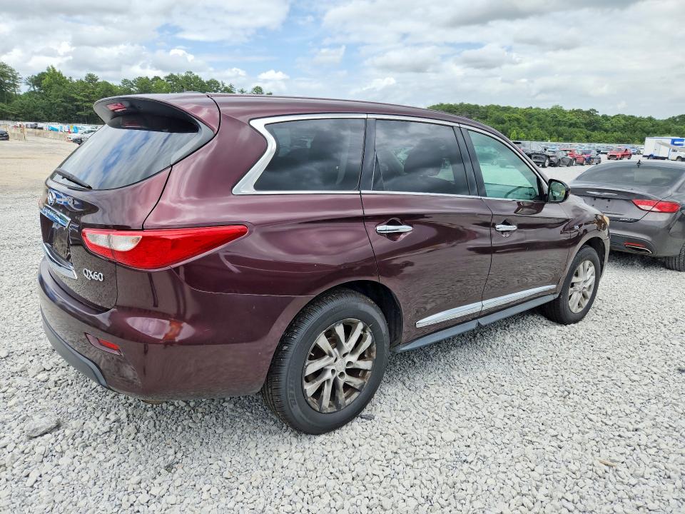 2014 Infiniti Qx60 მანქანა იყიდება აუქციონზე, vin: 5N1AL0MMXEC528431, აუქციონის ნომერი: 61975166