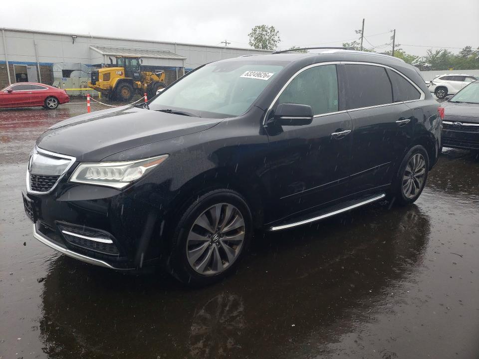 63249626 :رقم المزاد ، 5FRYD4H45EB015266 vin ، 2014 Acura Mdx مزاد بيع