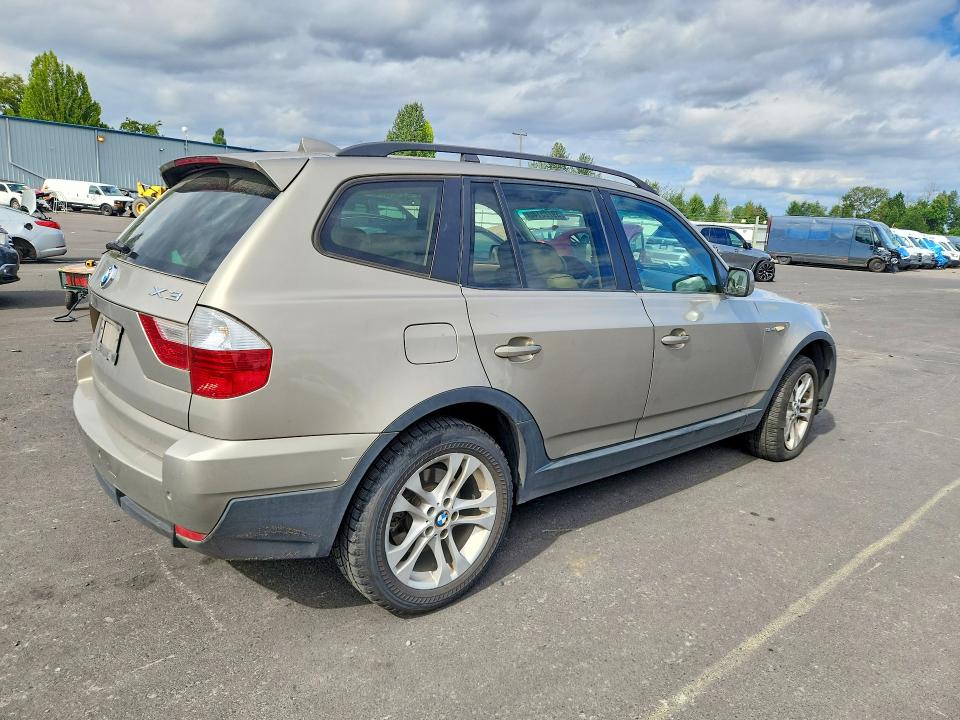 2007 Bmw X3 მანქანა იყიდება აუქციონზე, vin: WBXPC93447WJ02212, აუქციონის ნომერი: 59725146
