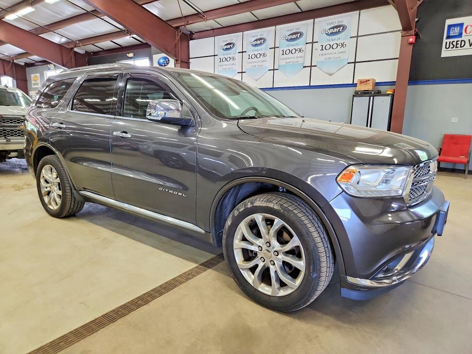 2017 Dodge Durango მანქანა იყიდება აუქციონზე, vin: 1C4RDJEG7HC686233, აუქციონის ნომერი: 61836046