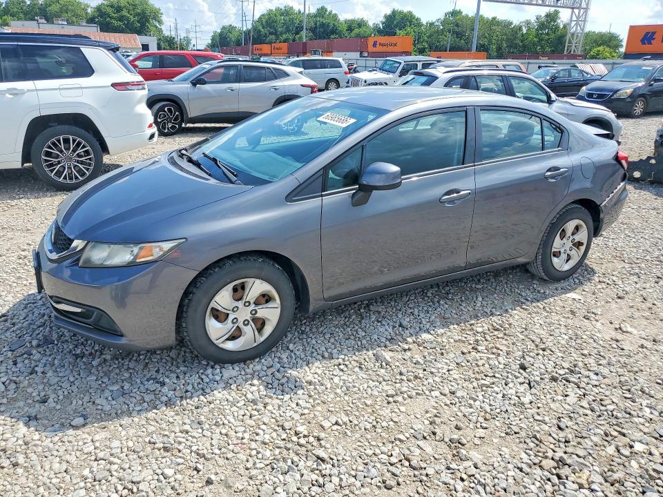 2013 Honda Civic მანქანა იყიდება აუქციონზე, vin: 19XFB2F53DE093533, აუქციონის ნომერი: 60985686