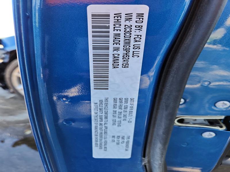 62311416 :رقم المزاد ، 2C3CDXMG9PH524159 vin ، 2023 Dodge Charger مزاد بيع