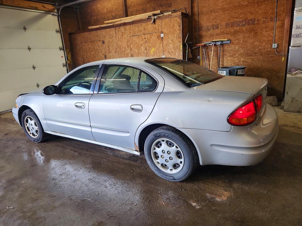 2002 Oldsmobile Alero მანქანა იყიდება აუქციონზე, vin: 1G3NK52F82C152687, აუქციონის ნომერი: 59242906