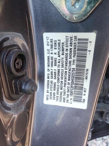 Aukcja sprzedaży 2017 Honda Civic, vin: 19XFC2F55HE025754, numer aukcji: 60014086