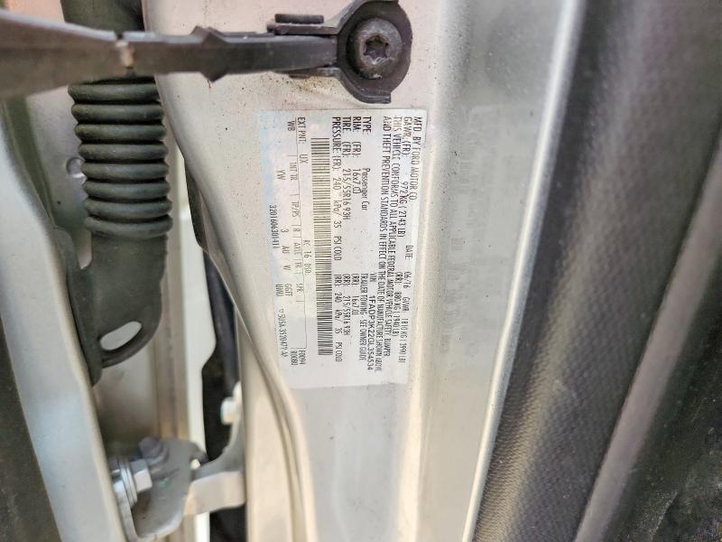 Продаж на аукціоні авто 2016 Ford Focus, vin: 1FADP3K22GL354534, номер лоту: 61582366