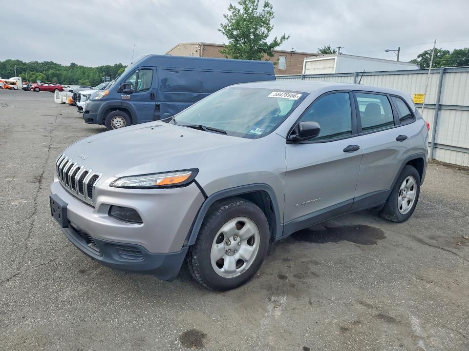 Auction sale of the 2017 Jeep Cherokee, vin: 1C4PJMAB0HW655335, lot number: 58478956